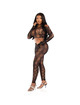 Conjunto Leg Avenue Python Preto