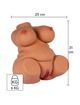 Hidden Desire - Fat Fuck Queen Torso Masturbador Femenino 6 Kg