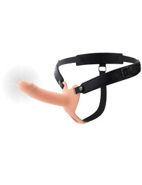 Strap On Hidden Desire Inferno com Vibração 16 cm