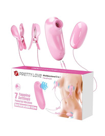 Estimulador de Clitóris Pretty Love Imonie Multifuncional Rosa