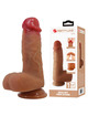 Dildo Realístico Pretty Love Curtis com Ventosa Bege 17.3 cm