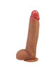 Dildo Realístico Pretty Love Mendel com Ventosa Bege 25.5 cm