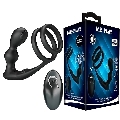 Mr Play - Vibrating Anal Plug With Penis Ring Remote Control