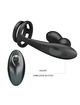 Mr Play - Vibrating Anal Plug With Penis Ring Remote Control