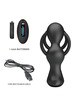 Mr Play - Vibrating Anal Plug With Penis Ring Remote Control