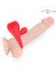 Intense - Russell Anillo Vibrador Con Estimulación De Clítoris Rojo