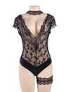 Body Floral R80624P Preto Tamanho Grande,162041