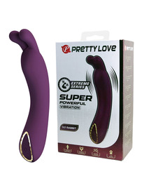 Vibrador Pretty Love Dj Rabbit Roxo