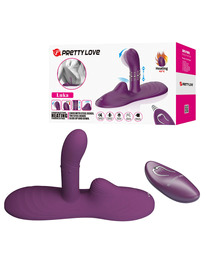 Pretty Love - Luka Sit-Down Vibrador Con Efecto Calor Y Control Remoto