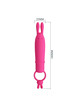 Vibrador Pretty Love Delia Com Cockring Rosa