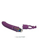 Vibrador Pretty Love Cora Com Cockring Roxo