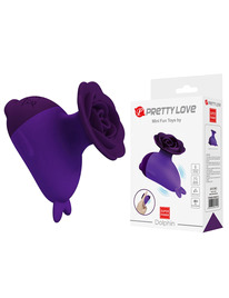 Mini Vibrador Pretty Love Dolphin Roxo