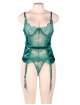 Babydoll R80535-2 Renda Transparente Verde,160071