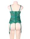 Babydoll R80535-2 Renda Transparente Verde,160071