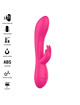 Vibrador Rabbit Intense Tammy com Aquecimento Rosa