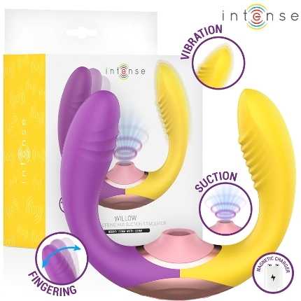 Vibrador Intense Willow com Sucção