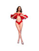 Chilirose - Cr 4885 Tanga Con Entrepierna Abierta Negro S