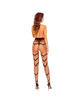 Passion - S033 Black Low Rise Tights One Size
