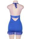 Babydoll R80284P Azul Tamanho Grande,160077