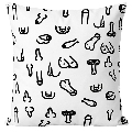 Diablo Picante - 30 X 30 Penis Cushion White