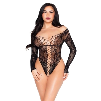 Body Leg Avenue Lia Renda Preto