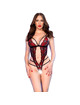 Chilirose - Cr 4889 Body Floral Rojo S/M