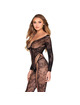 Catsuit Leg Avenue Nelia Renda Preto