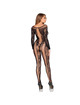 Catsuit Leg Avenue Nelia Renda Preto