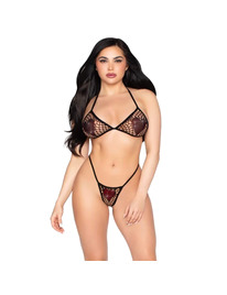 Conjunto Leg Avenue Pietra Preto