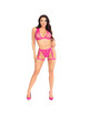 Conjunto Leg Avenue Danielle Rosa