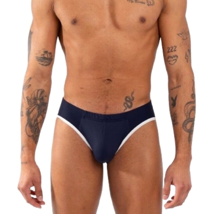 Brief Burn Mike Navy