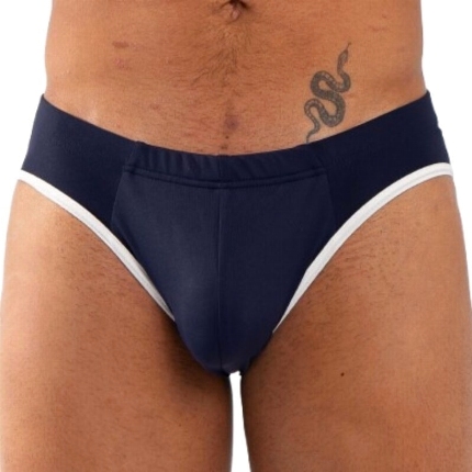 Brief Burn Mike Navy