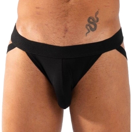 Jockstrap Burn Henry Duplo Preto