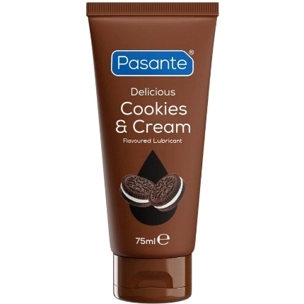 Pasante - Lubricante Cookies & Cream A Base De Agua 75 Ml