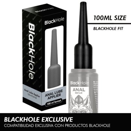 Black Hole - Aplicador De Lubricante Anal Talla L 100 Ml
