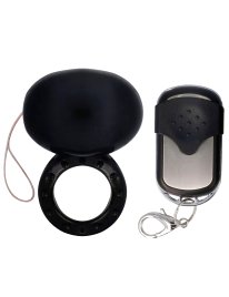 Spirit - Vibrating Remote Control Cock Ring Black