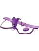 Fantasy For Her - Butterfly Harness, Vibrating Rechargeable & Remote Control Purple