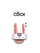 King Cock - U-Shaped Small Double Trouble Flesh 12.7 Cm