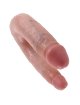 King Cock - U-Shaped Small Double Trouble Flesh 12.7 Cm