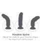 King Cock - Dildo Vibrador Con Testiculos 20.3 Cm Natural