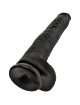 King Cock - Realistic Penis With Balls 30.5 Cm Black