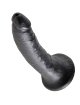 King Cock - 7 Dildo Black 17.8 Cm
