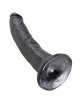 King Cock - 7 Dildo Black 17.8 Cm