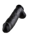King Cock - 12 Dildo Black With Balls 30.48 Cm