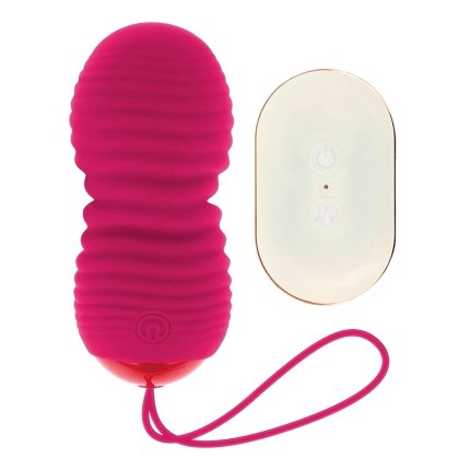 Ovo Vibratória Ohmama com Comando e Up&Down Rosa