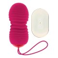 Ovo Vibratória Ohmama com Comando e Up&Down Rosa