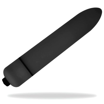 Mini Bala Vibratória Ohmama Karly Preta 9 cm