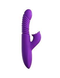 Vibrador Rabbit Fantasy For Her Efeito Calor Roxo