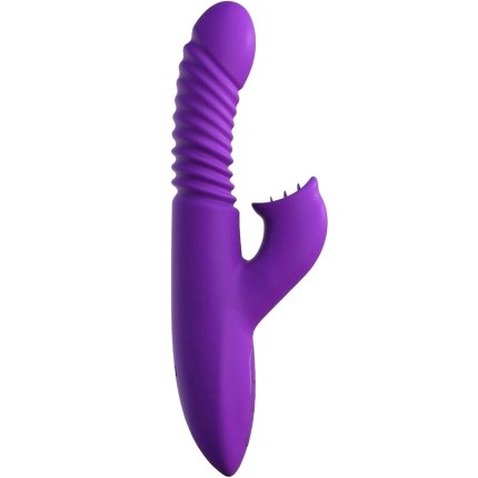 Vibrador Rabbit Fantasy For Her Efeito Calor Roxo