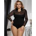 Body R80373P Long Sleeves Black Size Large